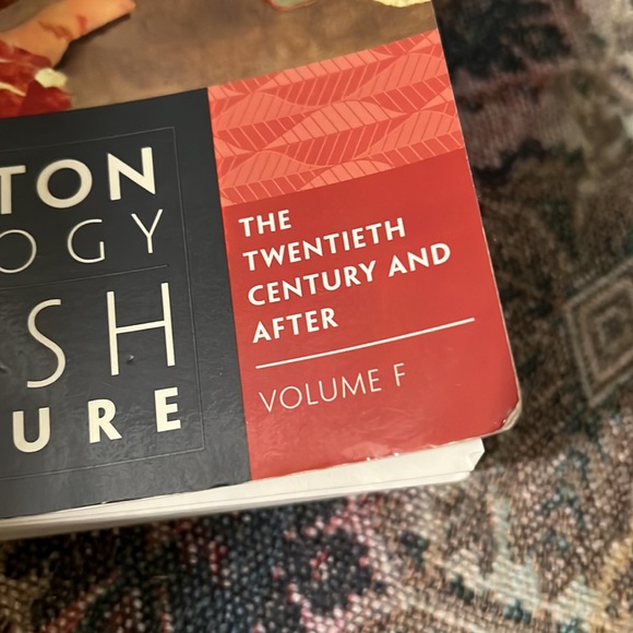 9th Ed. Norton Anthology English Literature Volume F The 20th Century and After - Picture 5 of 7
